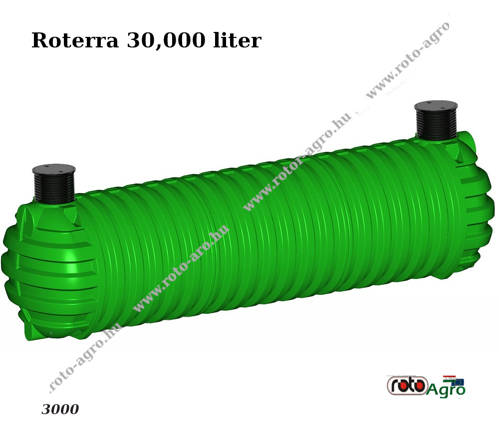 3000 RoTERRA 30.000 literes víztartály földalatti fedéllel